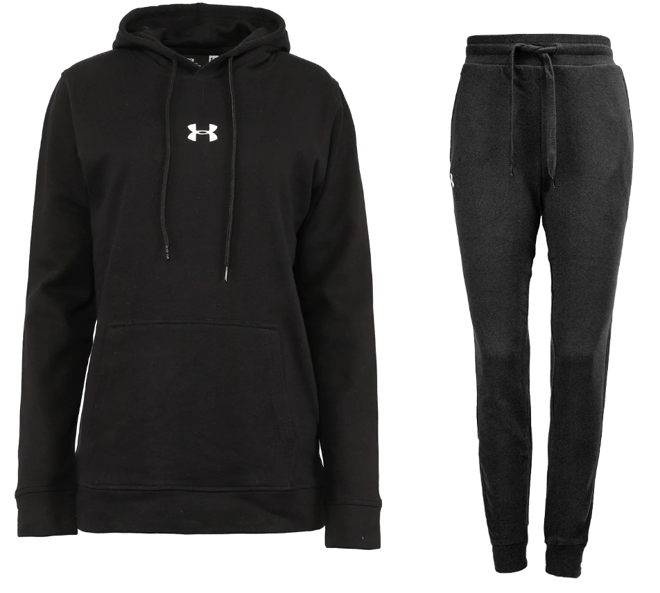 Under Armour Women's Rival Fleece Hoodie & Joggers