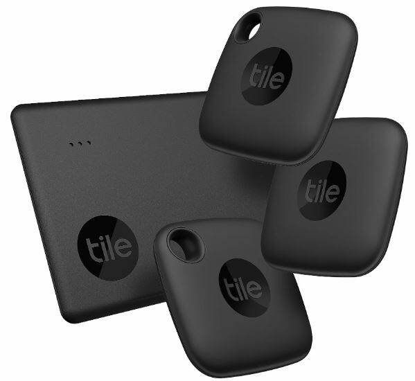 4-Pack Tile (2022) Mate & Slim Bluetooth Tracker