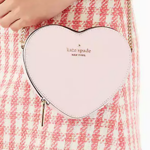 Kate Spade Mini Heart Leather Crossbody Purse