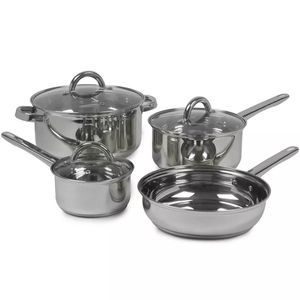 Sedona 4-Pot Stainless Steel Cookware Set