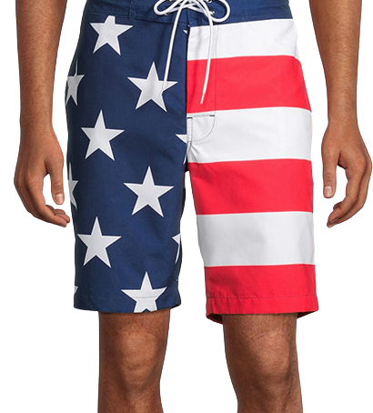 St. John's Bay Men's Star Swim Shorts