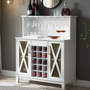 18-Bottle Wine Bar Cabinet