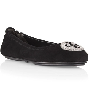 Tory Burch Suede Ballet Flats