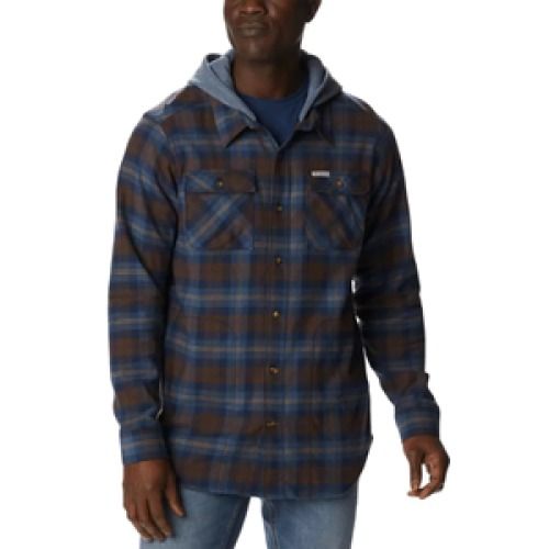 Columbia Men's Stretch Flannel Hoodie