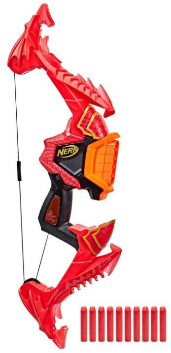 NERF DragonPower Skyblaze Dart Bow Blaster