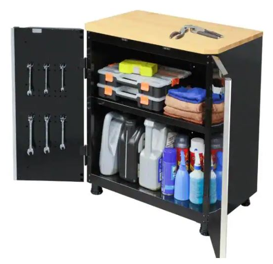 Husky 24-Gauge Steel 2-Door Garage Base Cabinet