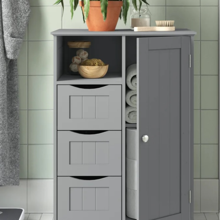 Free-Standing Bathroom Cabinet