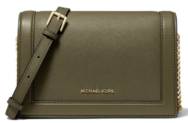 Michael Kors Jet Set Leather Crossbody Bag