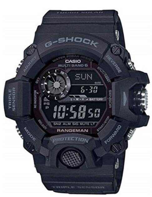 Casio Tactical Rangeman G-Shock Solar Atomic Watch