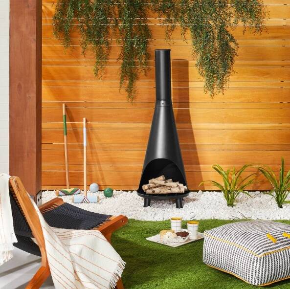 Wood Burning Outdoor Metal Fire Pit