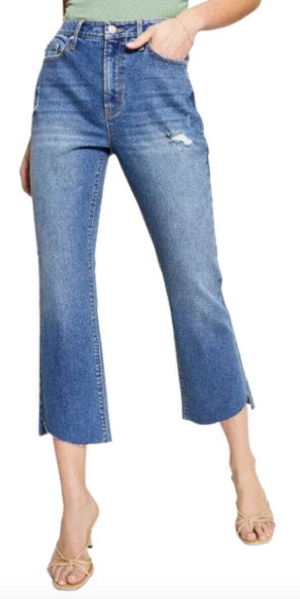 High-Rise Cropped Women's Jeans