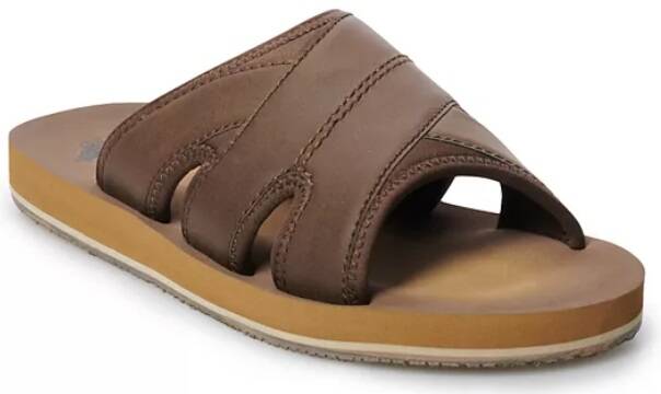 Dockers Men's Criss Cross Slide Flip-Flops