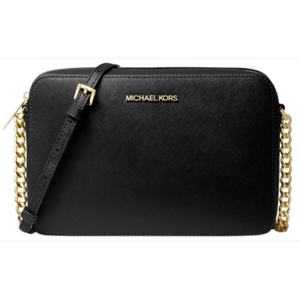 Michael Kors Jet Set Leather Crossbody Bag