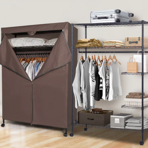 Heavy Duty Garment Rack w/ Cover