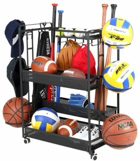 Freestanding Sports Rack