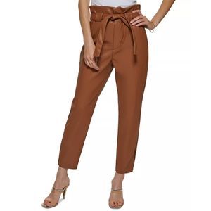 DKNY Women's Faux Leather Pants