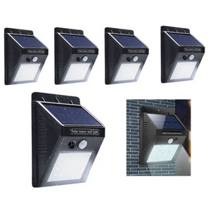 5-Pack Solar Motion Sensor Lights