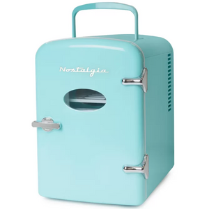 Nostalgia Retro 0.14 cu. ft. Countertop Mini Fridge