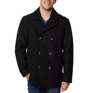 Nautica Men's Wool Blend Pea Coat