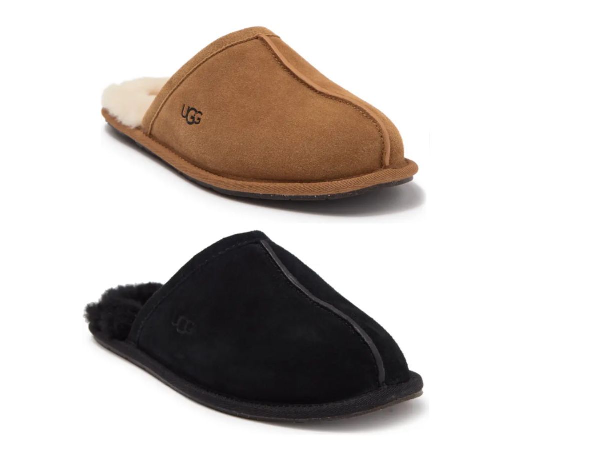 UGG Faux Fur Lined Scuff Slipper