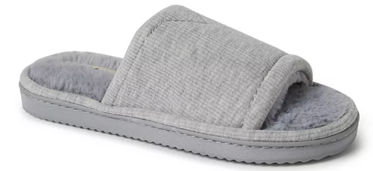 Dearfoams Women's Knit Slide Slippers