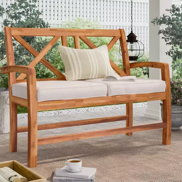 Outdoor Loveseat w/Cushions