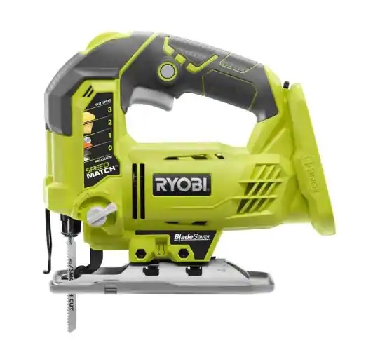 Ryobi ONE+ HP 18V Cordless Orbital Jig Saw w/ 10-Piece Blade Set