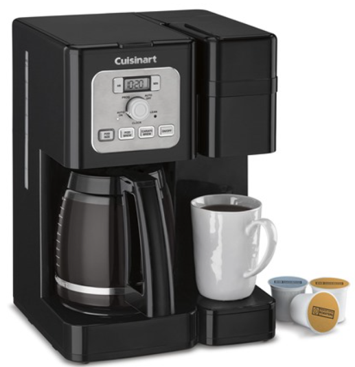 Cuisinart 12-Cup Carafe & Single Serve Coffee Maker