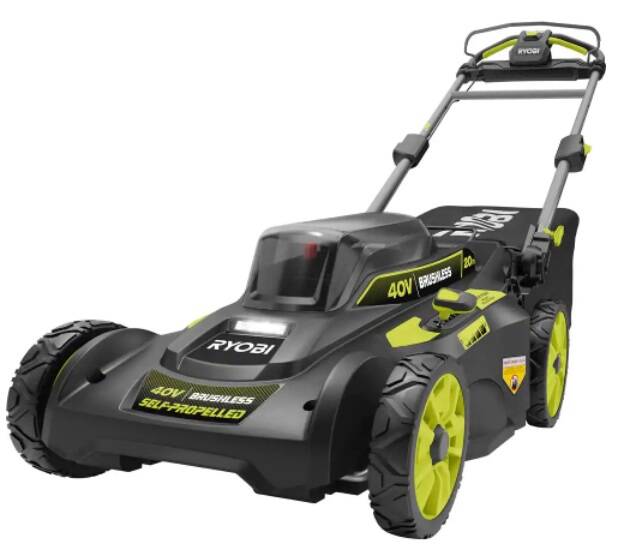 Ryobi 40V Self-Propelled Cordless Lawn Mower(tool only)