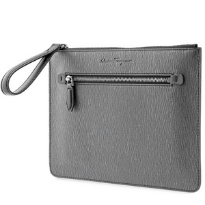 Salvatore Ferragamo Leather Wristlet