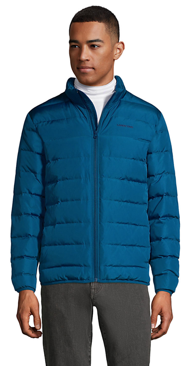 Lands' End Men's Down Puffer Jacket