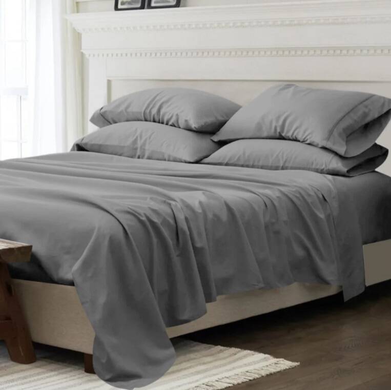 6-Piece Bamboo-Blend Bed Sheet Set