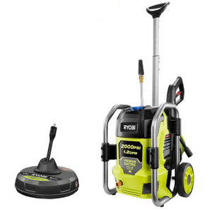 Ryobi 2000 PSI Electric Pressure Washer w/ Surface Cleaner