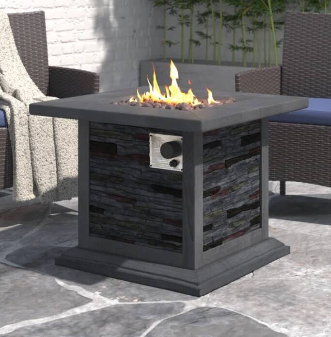 Propane Outdoor Fire Pit Table