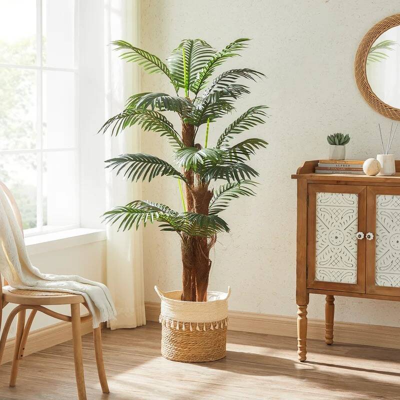 Arlmont & Co. 48'' Artificial Palm Tree in Pot