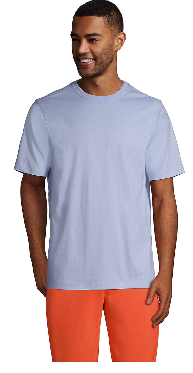 Lands' End Men's Short Sleeve T-Shirt