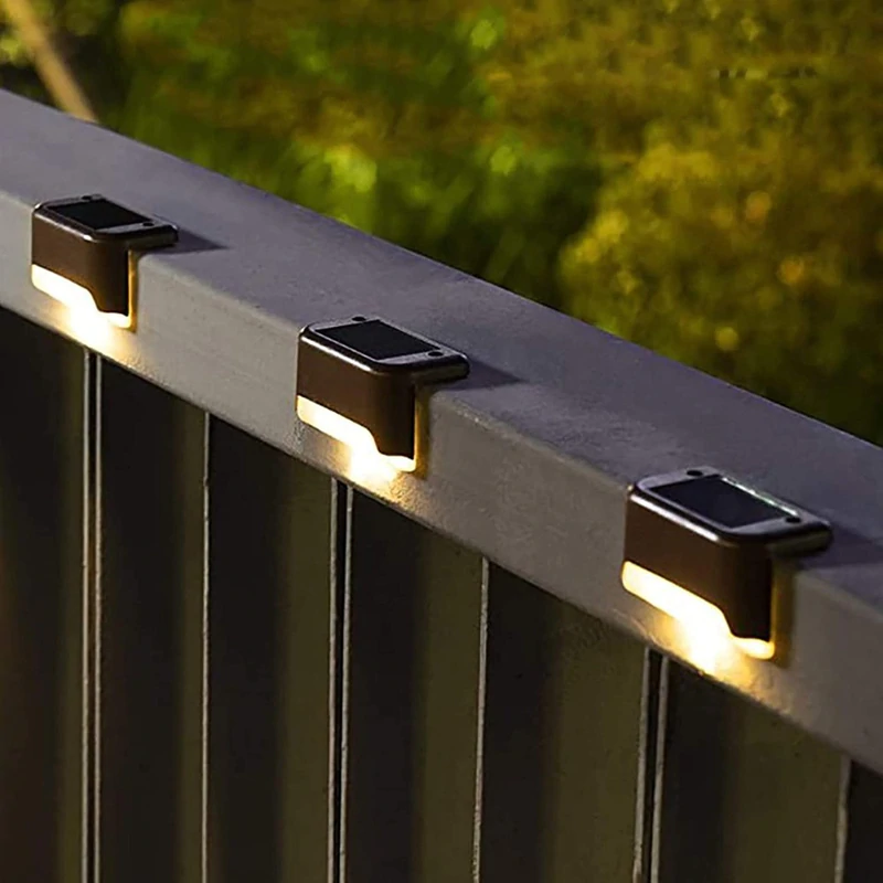 16-Pack Solar Waterproof LED Deck Lights