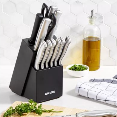 Art & Cook 15-Piece Knife Block Set