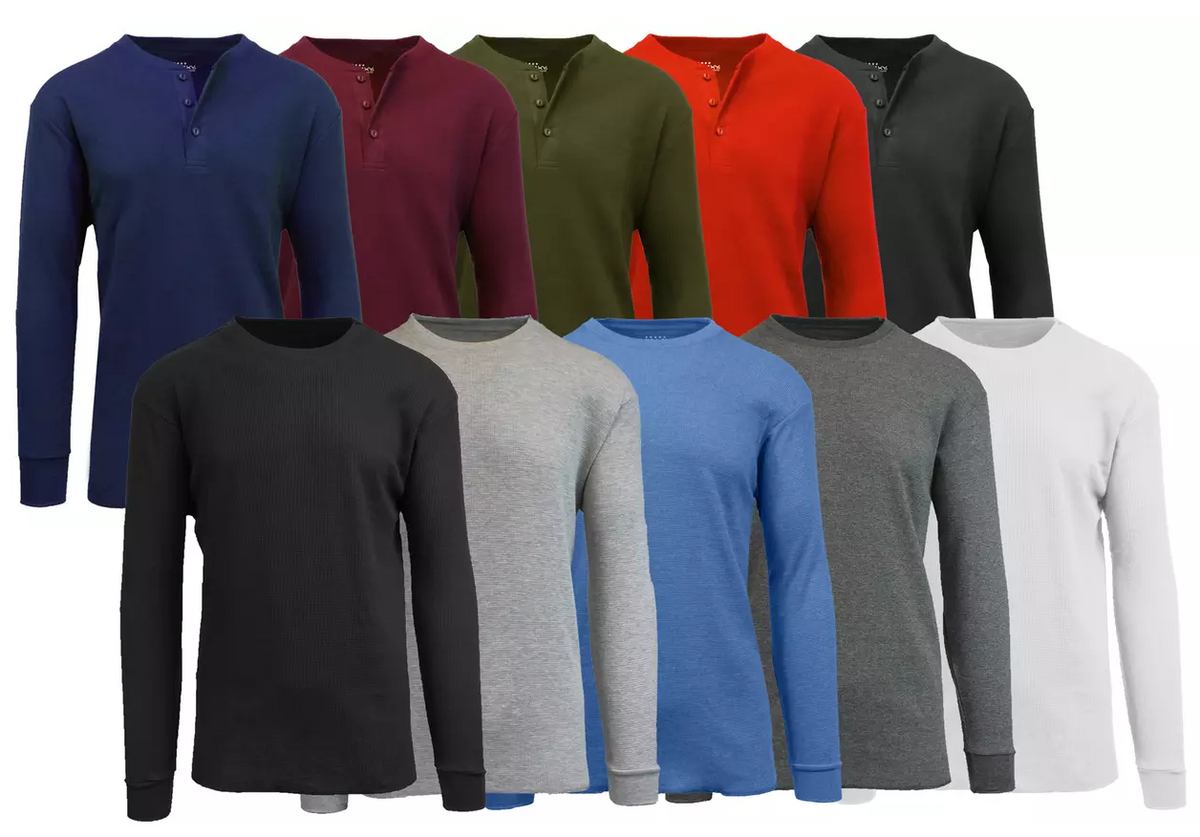 4-Pack Galaxy By Harvic Men's Shirts