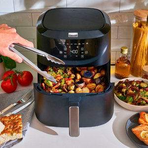 Bella Pro Series 8-Qt Digital Air Fryer w/ Divided Basket