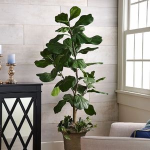 5' Faux Fiddle Leaf Tree