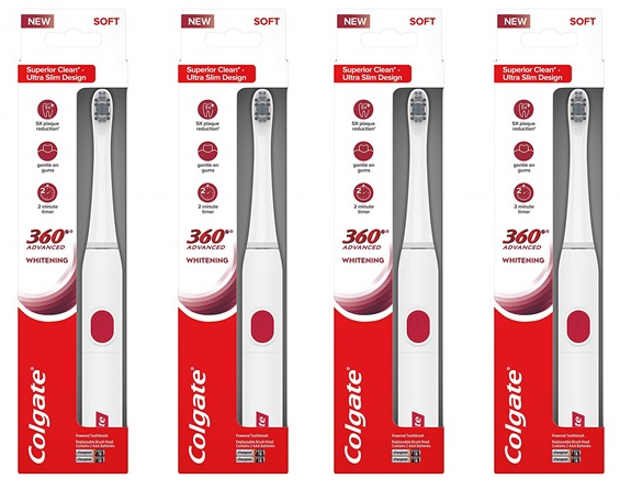 Colgate Whitening 4-Pack Electric Toothbrush