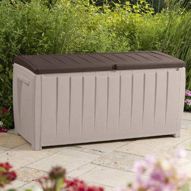 Keter Novel 90-Gal Deck Storage Box