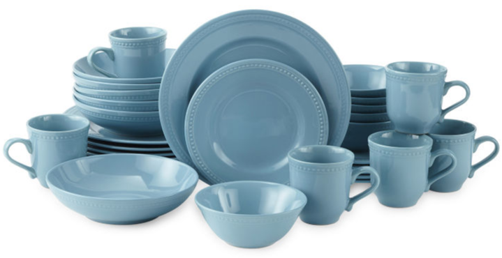 30-Piece Stoneware Dinnerware Set