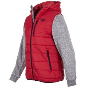 Reebok Men's Sweater-Sleeves Puffer Vest