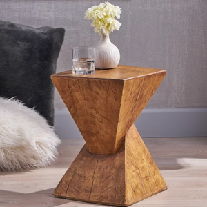 Hurd Concrete Block End Table