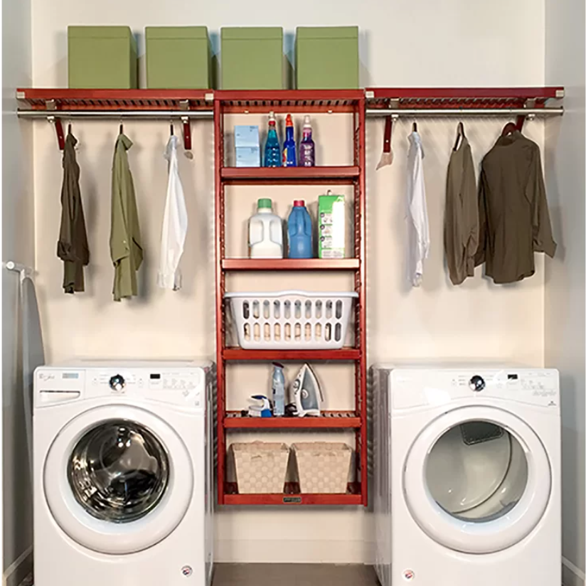 Wood Laundry Room Organizer