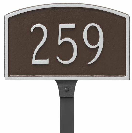 1-Line Lawn Address Sign