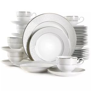 40-Piece Mikasa Parchmentc Dinnerware Set