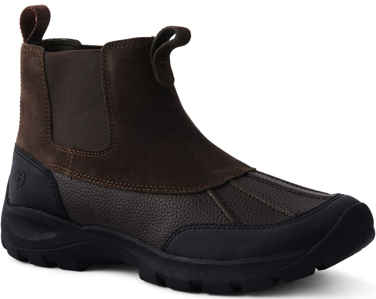 Lands' End Men's All Weather Suede Boots